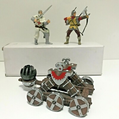 PAPO Catapult Medieval Knights Battle Weapon & Archer Figures Toys Lot of 3 | eBay