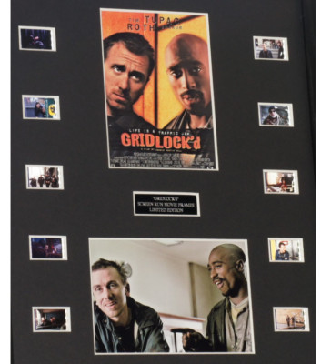 GRIDLOCK'd Tupac Shakur Tim Roth  Film Mount Screen  Run Cells