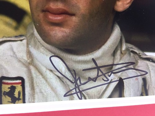 RAR Jody Scheckter Ferrari F1 signed Photo Display + COA AUTOGRAMM FORMEL ONE - Bild 3 von 3