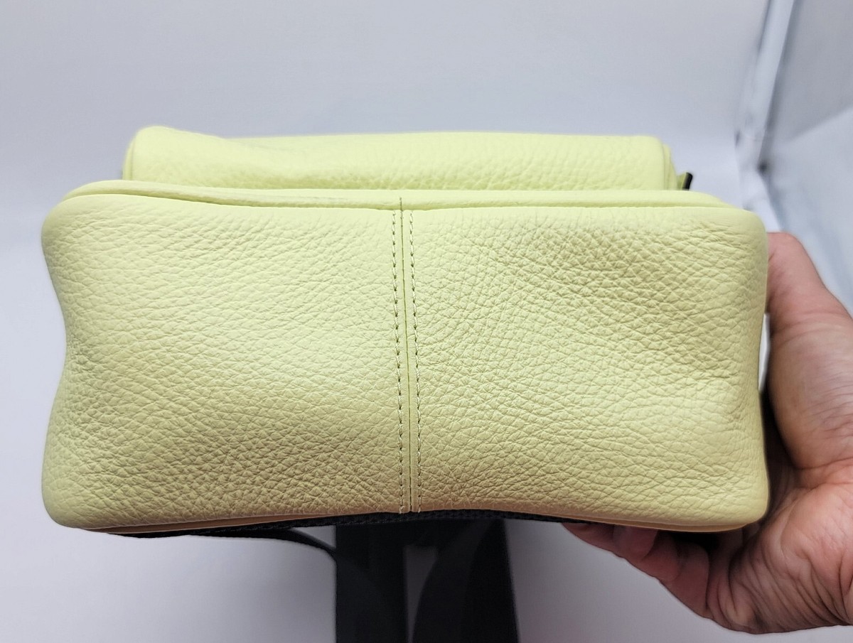 Coach Mini Court Backpack C8603 Pale Lime Original Tags Coach Outlet Mini Court Backpack Bag Charm In Signature  main image 4