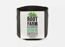 Root Farm Felt Small Garden Pot