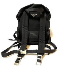 PRADA Nylon Backpack Mini Shoulder Bag Black Authentic Rank AB From Japan #293
