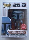 Funko Star Wars Death Watch Mandalorian (No Stripes) #561 GameStop W/ Protector