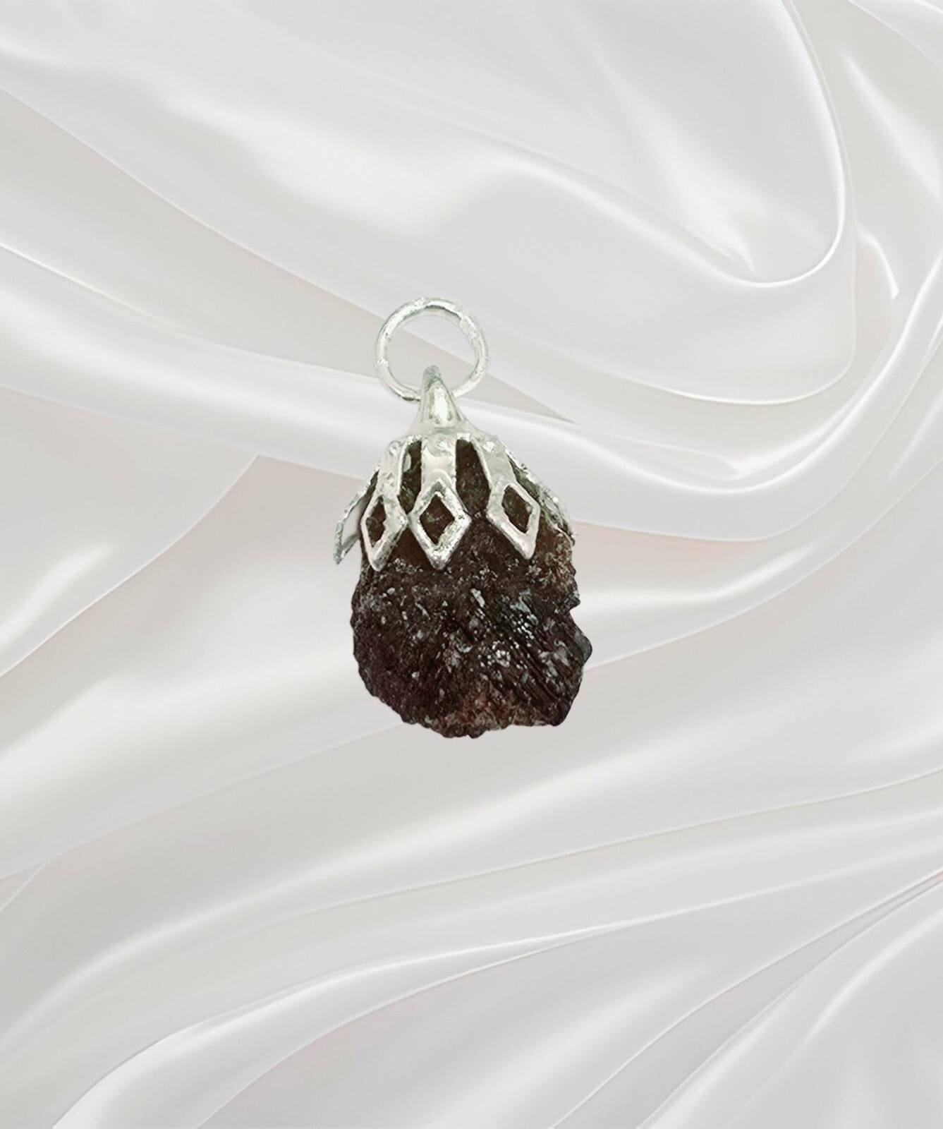 Pendentif Argent Alexandrite Brute Naturelle | Cadeau Unique d'Anniversaire 0.60g