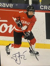 Jocelyne LAROCQUE Signed 8x10 Photo! GOLD MEDAL! TEAM CANADA WOMENS! W/COA