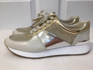 michael kors ladies white trainers