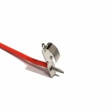 ELECTRIC CONNECTIONS 1 Cell Leaf Spring Battery Contact, Nickel Plated