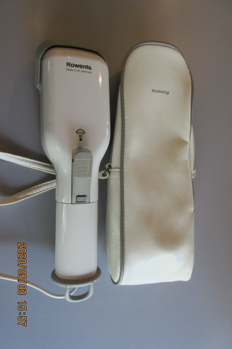 rowenta dress fit steam brush Rowenta Dress Fit Steam Brush Handheld Travel Garment Steamer DA-55 W/ Case