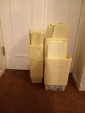 20 x Empty ice cream boxes,storage, packaging, freezer etc.