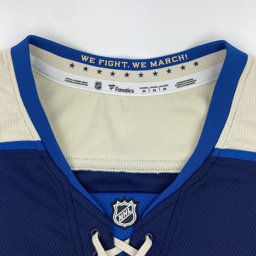 NEW Columbus Blue Jackets Fanatics Alternate Breakaway Jersey-Blue Womans Medium - Picture 5 of 10