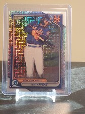 2024 Bowman Chrome - JENSY RIVAS - Mojo Refractor - 1st Bowman - Mets #BCP-251