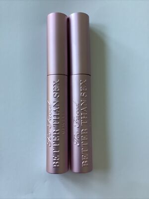 #ad 2X Too Faced Better Than Sex Mascara 0.27oz. 8ml. Full Size Box Black $19.99