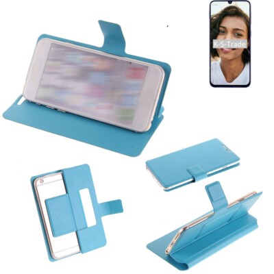 Handyhülle für Samsung Galaxy M21 Flip-Cover Case Schutzhülle blau