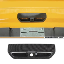 Carbon Tailgate Door Handle Cover Trim Accessories For Ford Bronco Sport 21-2024