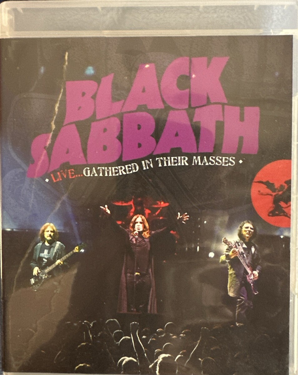 Black Sabbath「Live: Gathered in ～」（DVD） Black Sabbath: Live Gathered in Their Masses LIKE NEW DVD! 2013