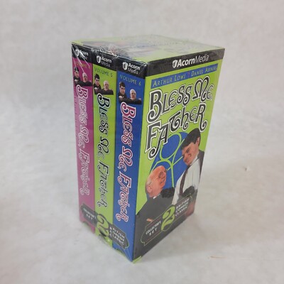 Bless Me, Father VHS Collectors Set vol 4 5 6 Tape Set NEW SEALED 2000
