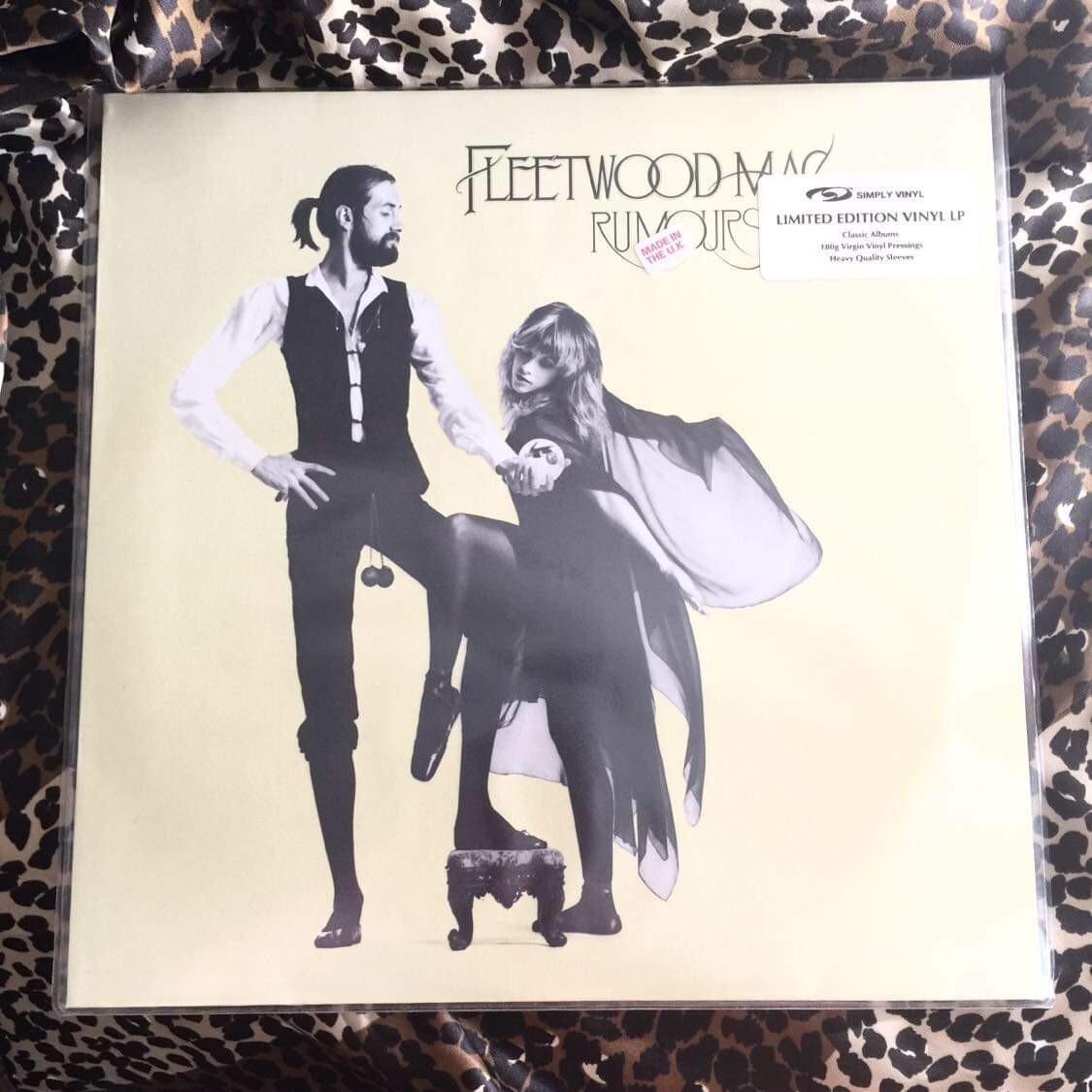 RARE! Fleetwood Mac Rumours Simply Vinyl Limited Edition UK LP