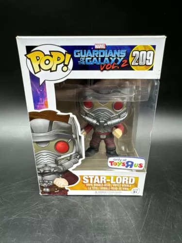 Funko POP! Guardians of the Galaxy Vol 2: STAR-LORD #209 - TOYS R US Exclusive