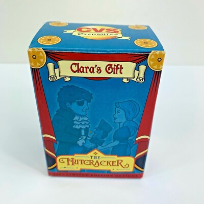 2001 CVS The Nutcracker Christmas Ornament LE Designs Clara's Gift  NEW 