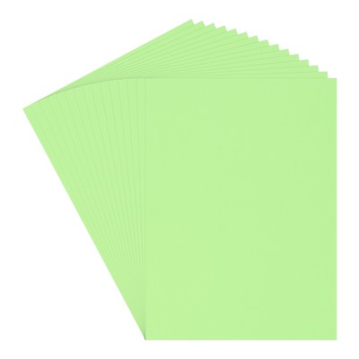 60 Sheets Light Green Cardstock 20'' x 15'' Card Stock Printer Paper for DIY Arts