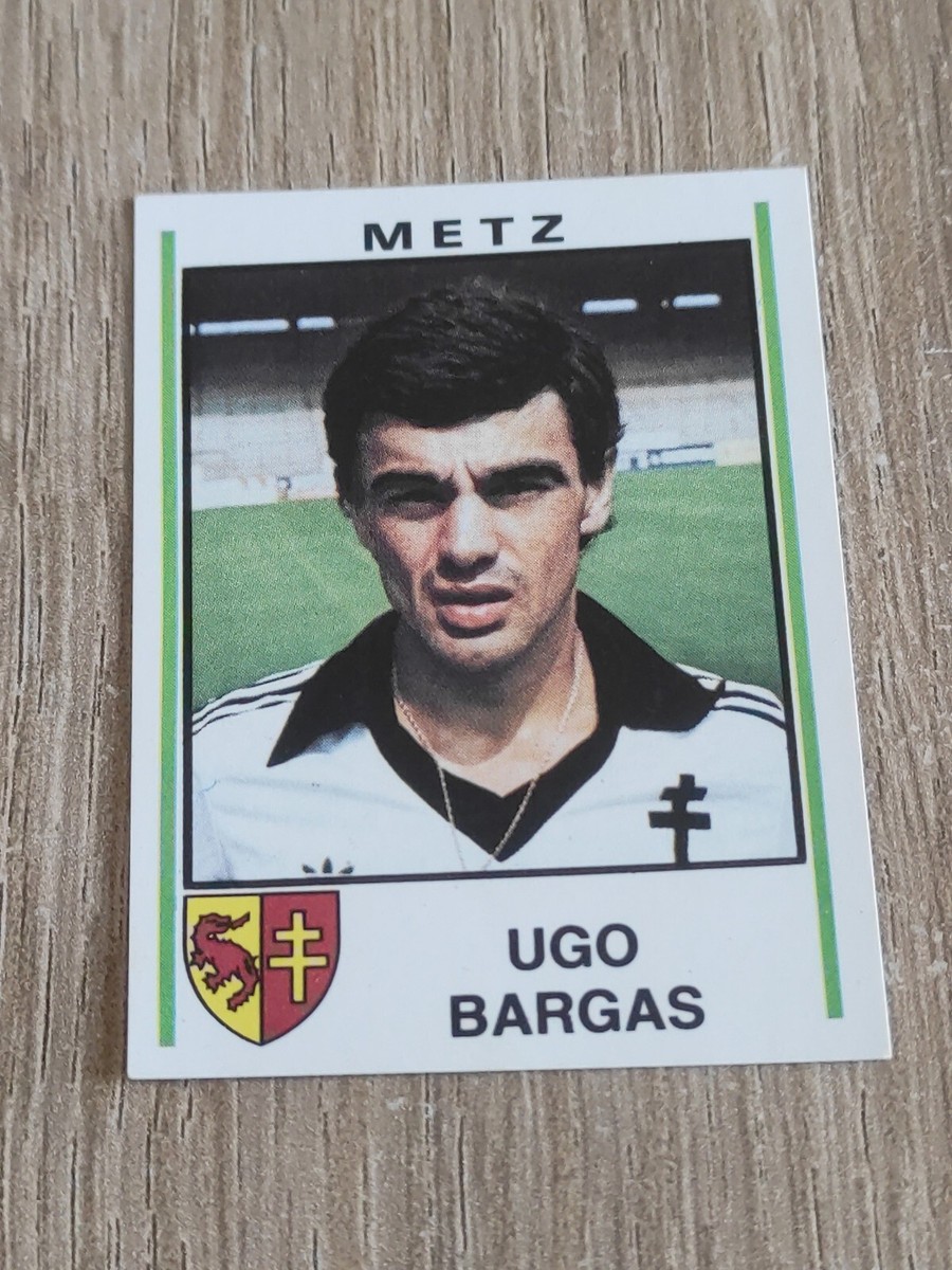 Rare vignette Panini football 1981 81 N°142 Equipe Metz
