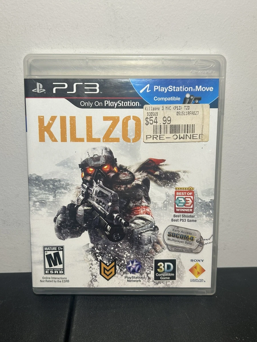 PS3 Killzone 2 & 3 (Sony Playstation 3) Lot of 2 - Complete CIB