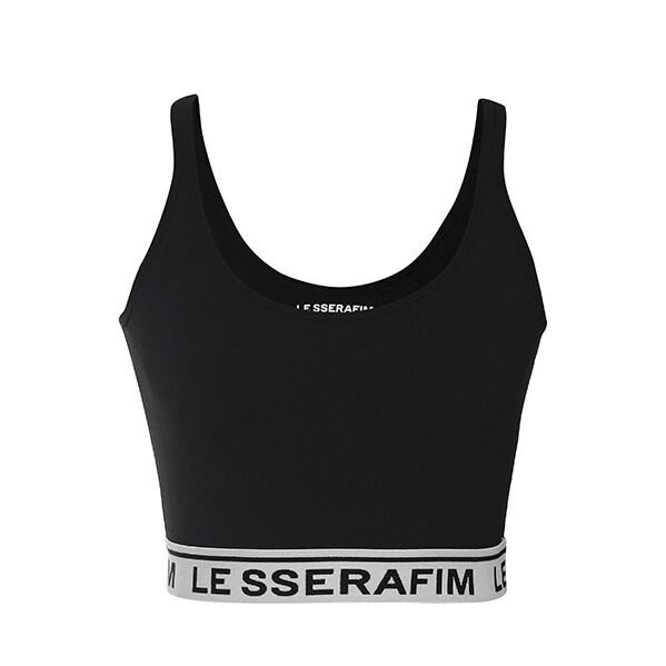 アニメショート LE SSERAFIM ルセラフィム BASIC BRA TOP(BLACK) | www