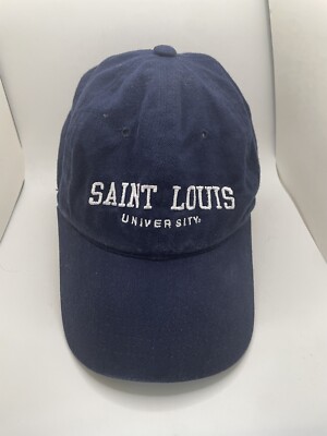 St Louis University Billikens Yikes Adjustable Navy Blue Dad Hat