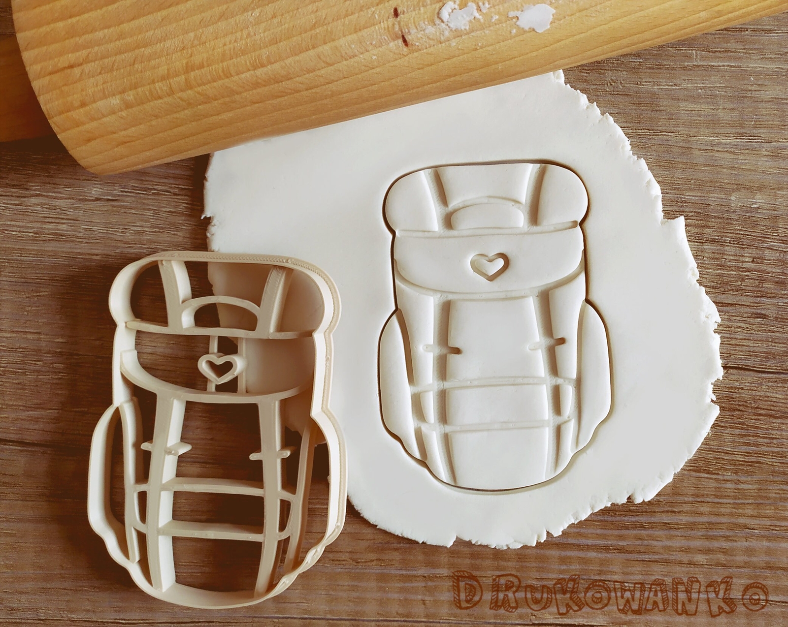 Backpack Rucksack Knapsack Camping Wild Beautiful Doodle Cute Cookie Cutter