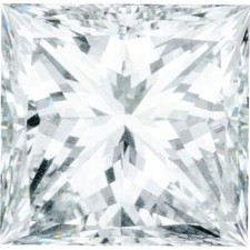 Natural Very Fine Diamond Melee - Square Princess - VVS2-VS1 - F-G - Precision C