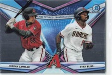 Jordan Lawlar Baseball Cards - Parallels, Base - You Choose! 2 CARD MINIMUM!