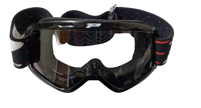 ProGrip PG3101 Kinder / Jugendbrille Anti Scratch, No Fog Motocross MX Bike schwarz