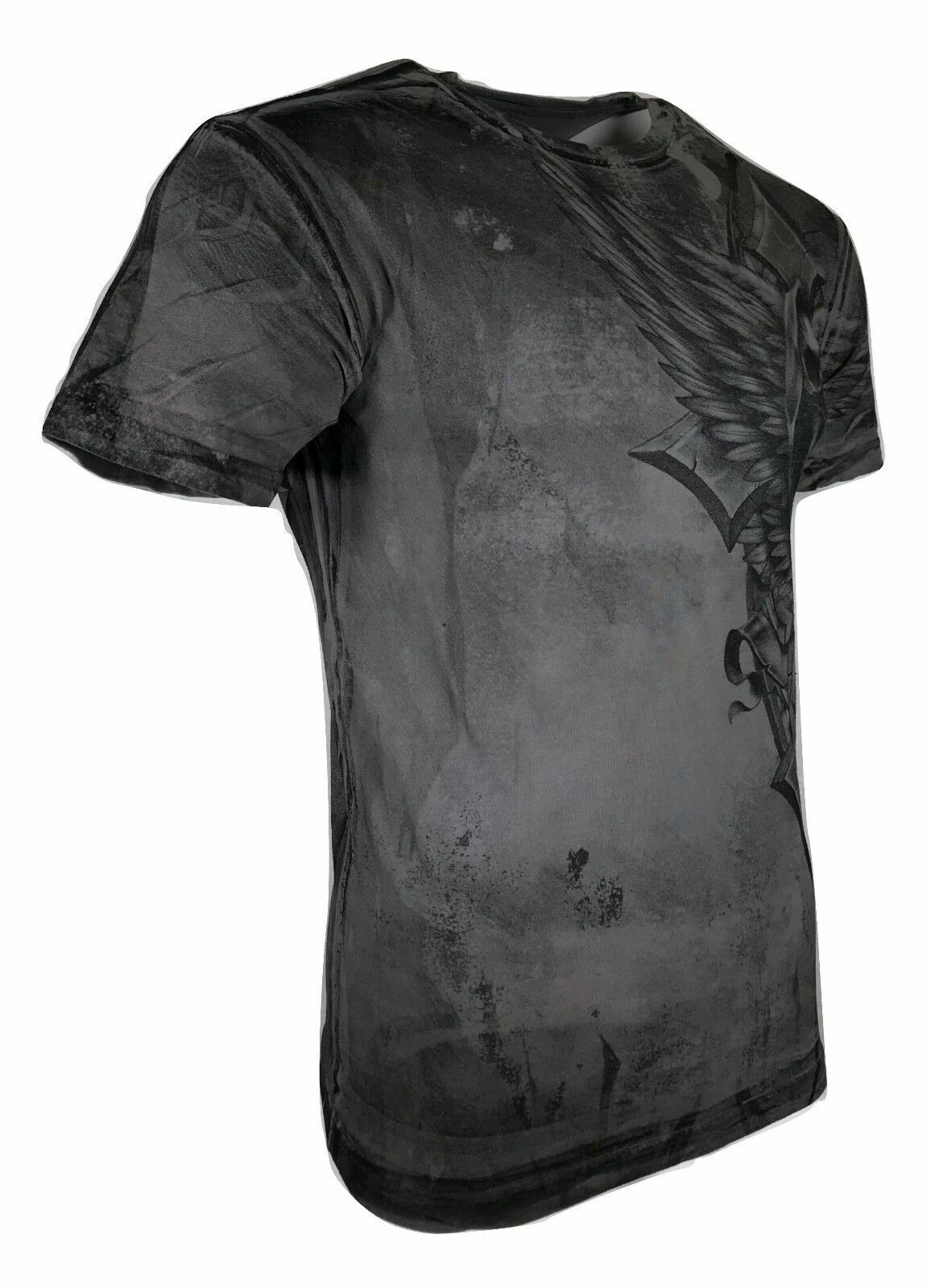 T-Shirt L'ultimo Colpo Da Uomo Xtreme Couture Affliction - Foto 5