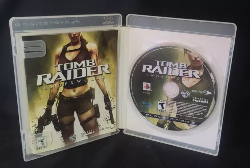 Tomb Raider: Underworld (Sony PlayStation 3, 2008) PS3 Game Tested (CIB)