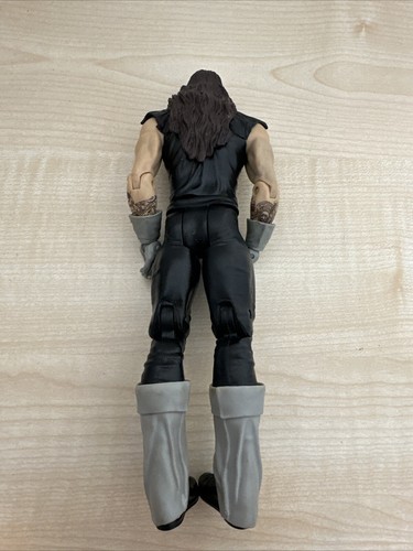 WWE The Undertaker Wrestling Figure 2011 Mattel Then Now Forever Deadman Grey - Picture 2 of 3