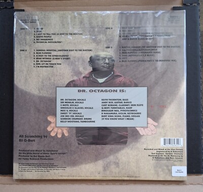 DR OCTAGON - Dr Octagonecologyst 2LP Vinyl w/ Slipmat IVC LE #961
