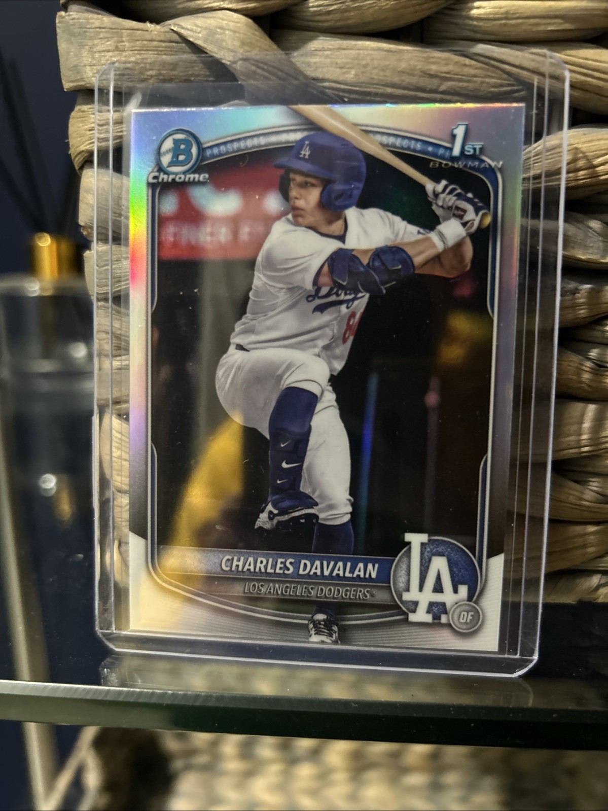 2025 Bowman Draft - Chrome Charles Davalan #BDC-96 Refractor (RC)