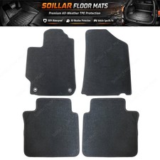 Replacement Front Rear Velour Floor Mats Carpet Fits 2012-2017 Toyota Camry Replacement Front Rear Velour Floor Mats Carpet Fits 2012-2017 Toyota Camry