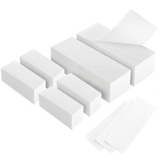600-Count Non Woven Wax Strips, 2 Sizes for Body and Facial Hair Removal