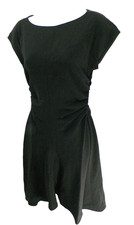 Halston Heritage Black Short Sleeve Dress Women’s Size 2 NWT MSRP $295