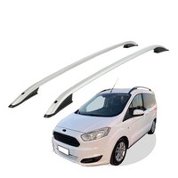 Dachreling Passend FüR Ford Tourneo Courier Baujahr 2014 - 2023 Grau ABE