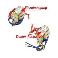 EI35 Trafo Transformator Netztrafo 220V 2W DB-2VA Eingang Einzel/Dualer Ausgang