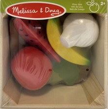 Melissa And Doug Food Groups Wooden Play Set Fruits And Vegetables