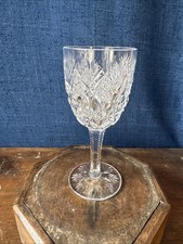 1 Verre À Vin Rouge en Cristal De Saint-Louis Modèle Florence Signé 16,5  Cm