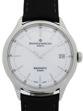 Baume & Mercier Bohm & Merсier Clifton Baumatic 10398 39mm White Dial #T405
