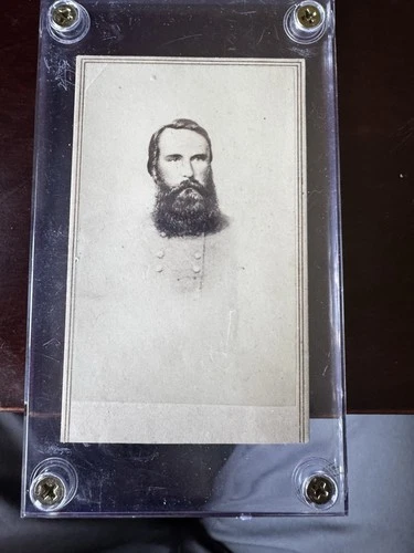 Confederate General James Longstreet CDV civil War