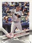 AARON JUDGE 2017 TOPPS UPDATE SERIES ROOKIE DEBUT ROOKIE CARD RC! YANKEES MVP