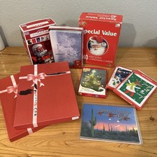 Large Lot Misc New Christmas Cards With Envelopes