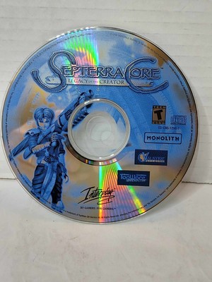 Septerra Core Legacy of the Creator PC 1999 Disc Only 