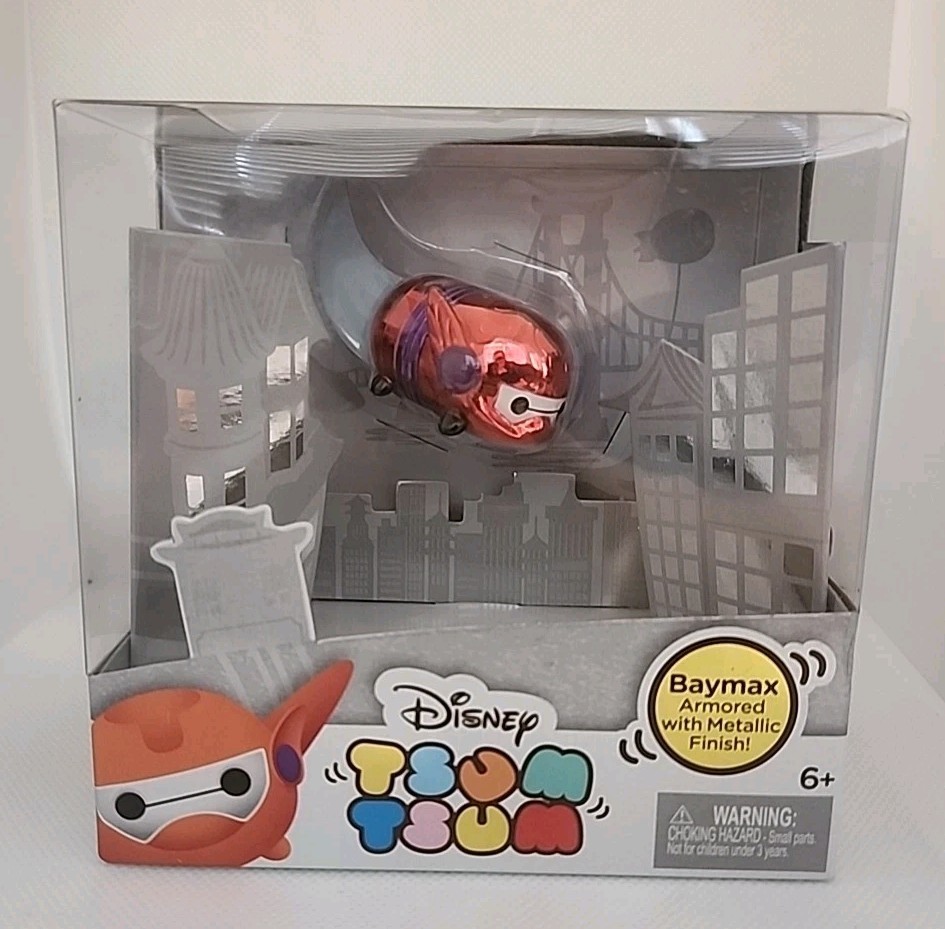 Disney Tsum Tsum Big Hero 6 Armored Baymax Metallic SDCC Comic Con